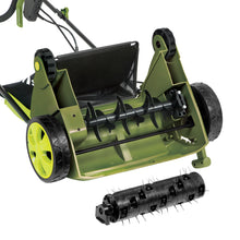 Load image into Gallery viewer, Sun Joe AJ801E-RM Electric Lawn Dethatcher w/ Collection Bag | 13 in. | 12 Amp | Scarifier (Certified Refurbished)