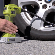 Load image into Gallery viewer, Sun Joe AIRJ24C Portable Digital Cordless Air Compressor with Nozzle Adapters and Case | 24-Volt | 2.0-Ah