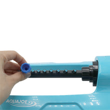 Load image into Gallery viewer, Aqua Joe SJI-OMS20 Indestructible Jumbo Metal Base Oscillating Sprinkler | 4,400 Sq Ft Coverage