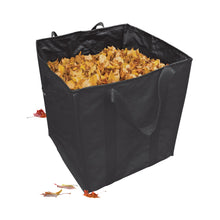 Load image into Gallery viewer, Martha Stewart MTS-MLB2-MBK 2-Pk. 20-In x 20-In x 24-In Garden Reusable Leaf Bag, Black