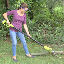 Load image into Gallery viewer, Sun Joe 20VIONLTE-PS8 iON Cordless Telescoping Pole Chain Saw Kit | 8-inch | W/ 2.0-Ah Battery and Charger