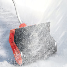 Load image into Gallery viewer, Snow Joe iON13SS-LTE-HYB-RED Hybrid Cordless and Electric Cordless Snow Shovel | 40V | 2.0 Ah | 13-Inch (Red)
