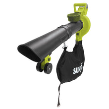 Load image into Gallery viewer, Sun Joe iONBV-RM 40-Volt iONMAX Variable-Speed Cordless Blower/Vacuum/Mulcher Kit | W/ 4.0-Ah Battery and Charger (Certified Refurbished)
