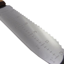 Load image into Gallery viewer, Nisaku NJP650 7.25 in. Blade Hori-Hori Japanese Stainless Steel Tomita Weeding Knife
