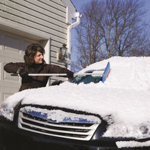 Load image into Gallery viewer, SnoBrum SNOBRUM-AUTO Snow Removal Tool | Polyethylene Foam Blade | Telescoping
