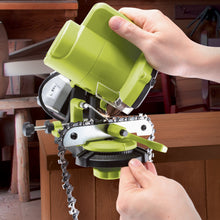 Load image into Gallery viewer, Sun Joe 24V-SAW-BDL 24-Volt iON+ Chainsaw Bundle | W/ Chainsaw Kit, Pole Saw Kit, and Chainsaw Sharpener
