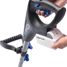 Load image into Gallery viewer, Snow Joe 24V-SS10-XR-SJB-RM 24-Volt iON+ Extended Run Time Cordless Snow Shovel Kit | 10-inch | W/ 5.0-Ah Battery and Charger (Blue) (Certified Refurbished)
